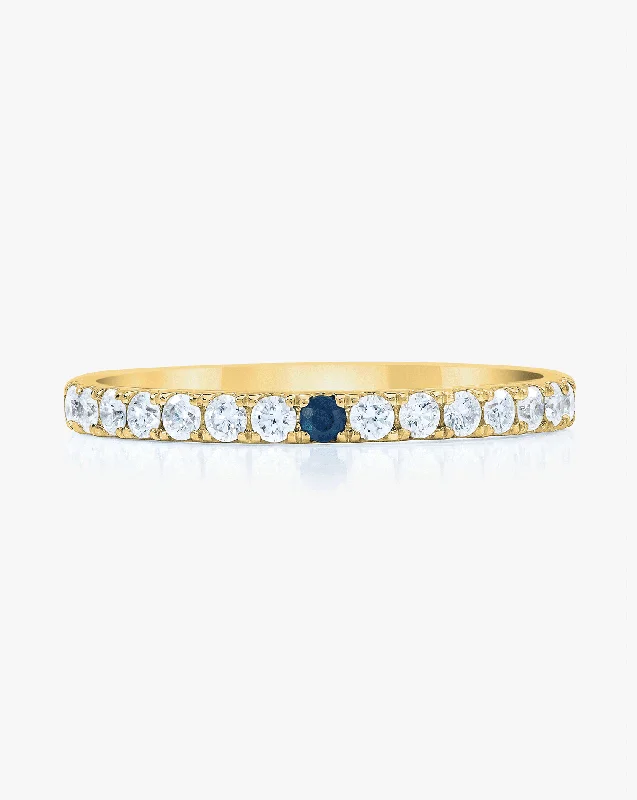 Women’s oval rings-1.9 mm Personalized Perfect Pavé Diamond Ring