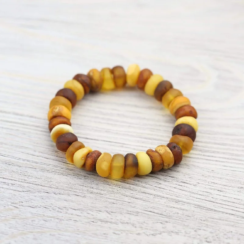 Women’s statement bracelets-Amazing Baltic Amber Bracelet