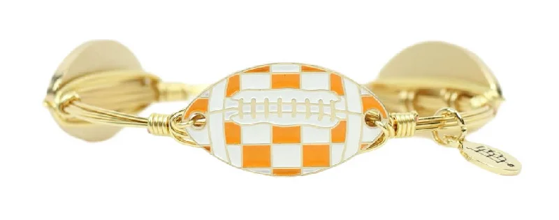 Women’s stylish bangles-The Football Bangle Bracelet - TN