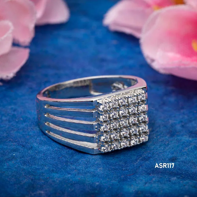 Women’s silver rings-Ashtahnika 925 Sterling Silver Ring