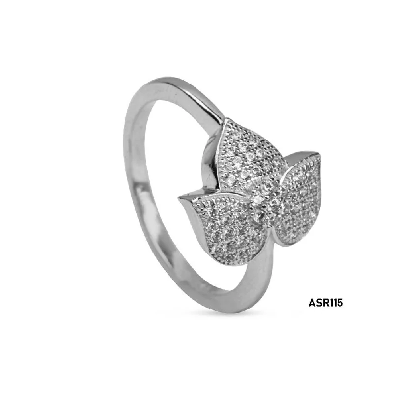 Women’s designer engagement rings-Ashtahnika 925 Sterling Silver Ring