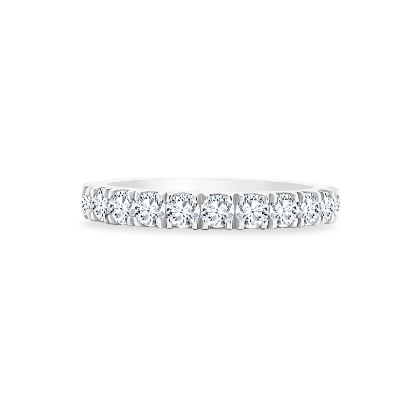 Women’s bridal rings with diamonds-4 U Prong Band