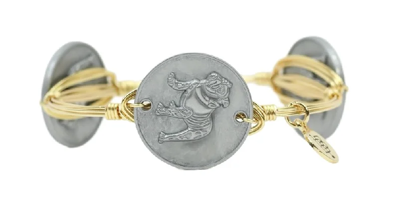 Women’s friendship bracelets-The Bulldog Bangle Bracelet