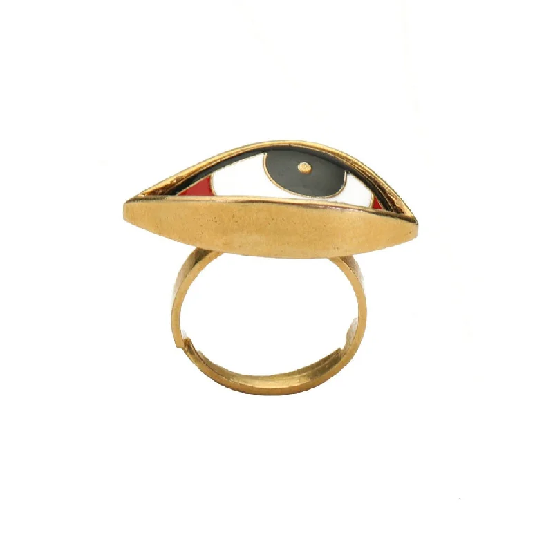 Women’s stackable rings-ROMA NARSINGHANI Third Eye Ring