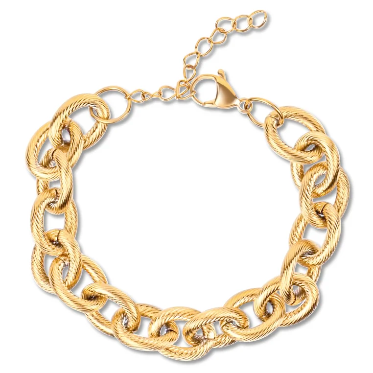 Women’s minimalist bangles-Stevie Chunky Chain Link Bracelet